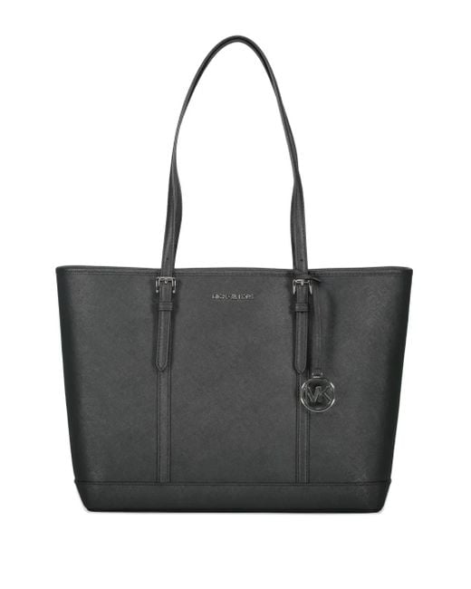 Michael Kors Black Large Jet Set Tote Bag