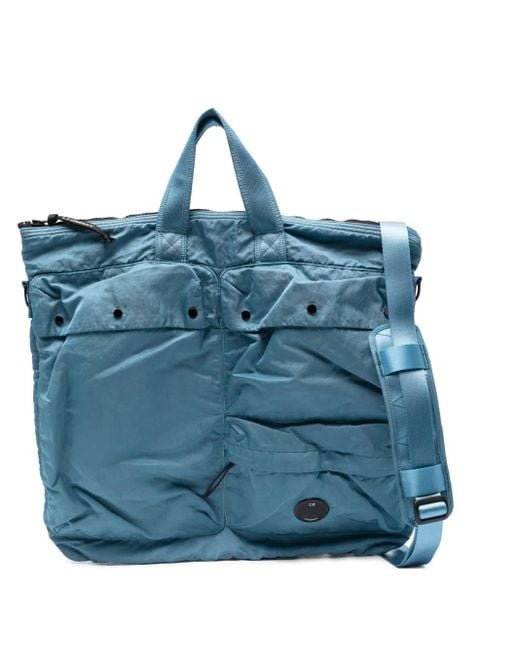 C P Company Blue Accessories Bag for men