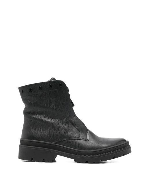 Ara Black Zip-Up Boots