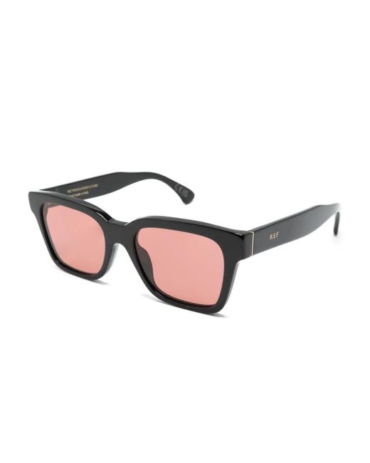 Retrosuperfuture Pink America Square-Frame Sunglasses