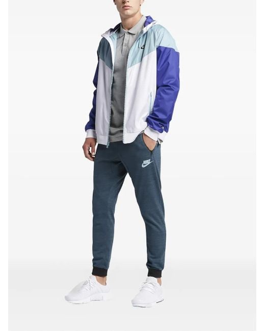 Nike Blue Windrunner Hooded Jacket for men