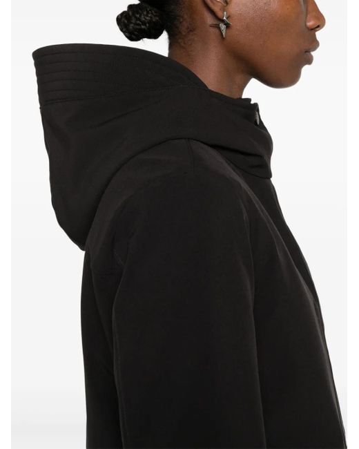 Woolrich Black Hooded Parka