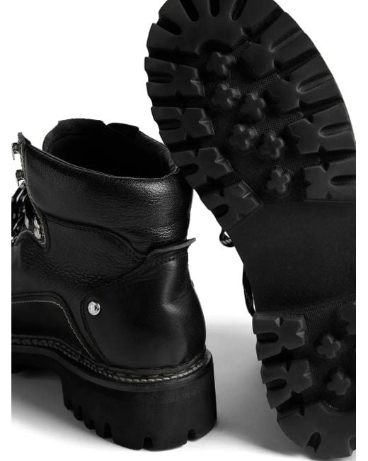 DSquared² Black Stylish Ankle Boots For for men