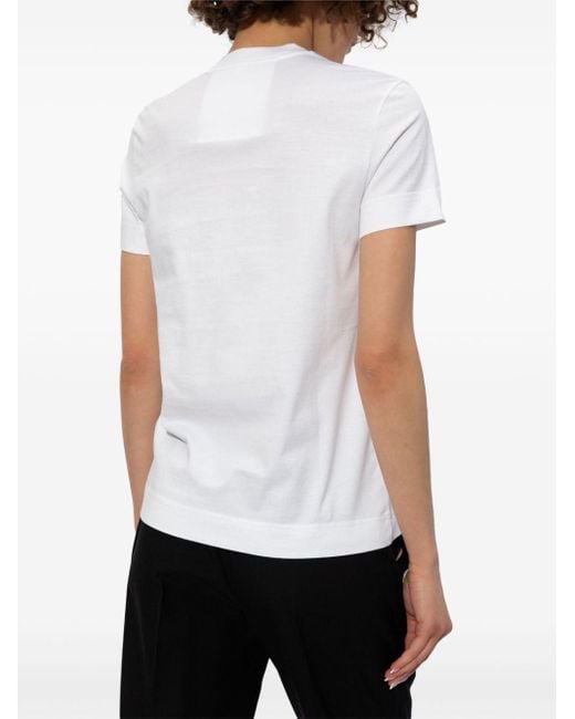 Givenchy White 4g Cotton T-shirt