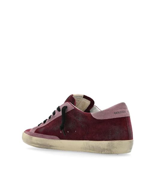 Golden Goose Deluxe Brand Brown Super-star Sneakers