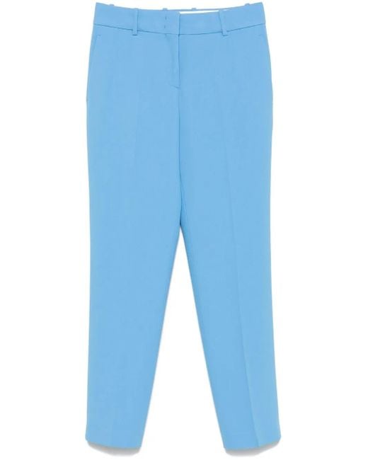Ermanno Scervino Blue Hose Aus Krepp