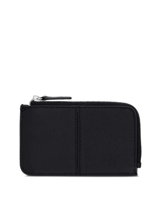 Marc O' Polo Black Grained Leather Cardholder