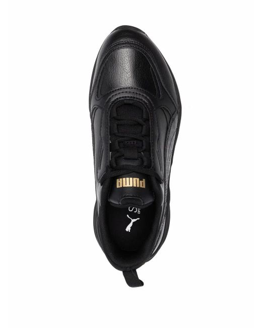 PUMA Black Cassia Low-Top Sneakers