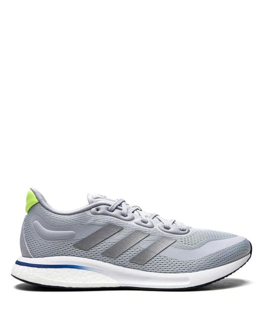 Adidas White Supernova "Halsil/Metallic" Sneakers
