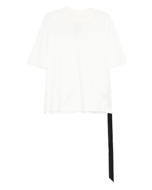Rick Owens White Short-Sleeve T-Shirt for men