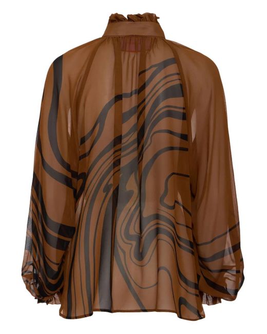 LaDoubleJ Brown Cerere Blouse