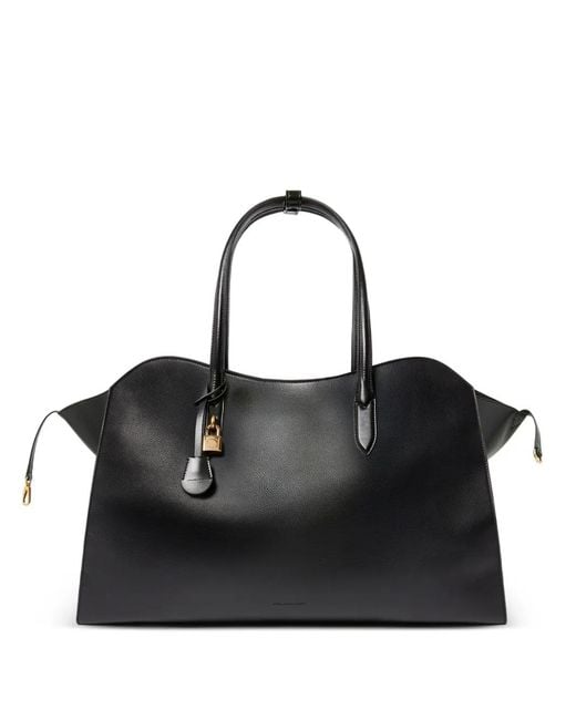 Stella McCartney Black Ryder Duffel Bag With Padlock