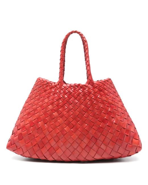 Dragon Diffusion Red Small Santa Croce Tote Bag