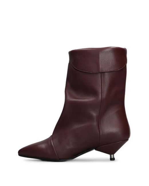 GISÉL MOIRÉ Brown 50Mm Miriam Boots