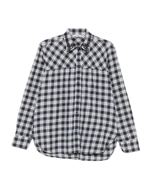 Barena チェック シャツ White