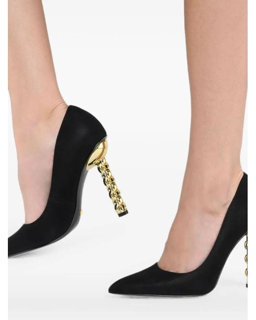 Kat Maconie Black Pointed-Toe Pumps