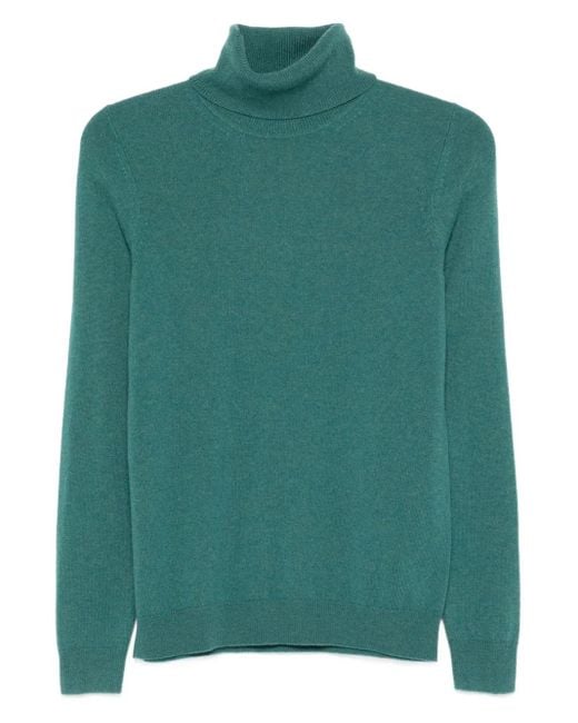 Eric Bompard タートルネック セーター Green
