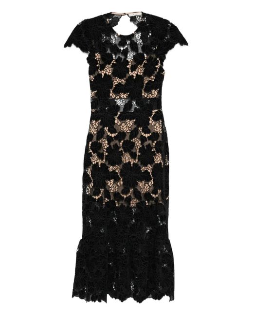 Alice + Olivia Black Kleider Schwarz