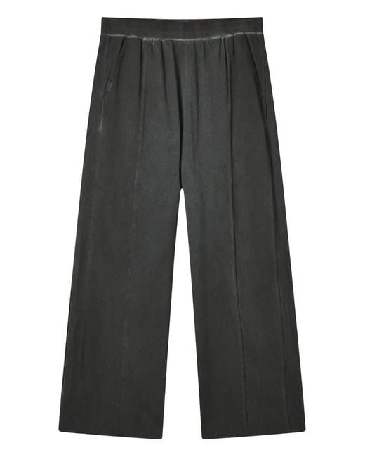 Izzue Gray Faded-Effect Track Pants for men