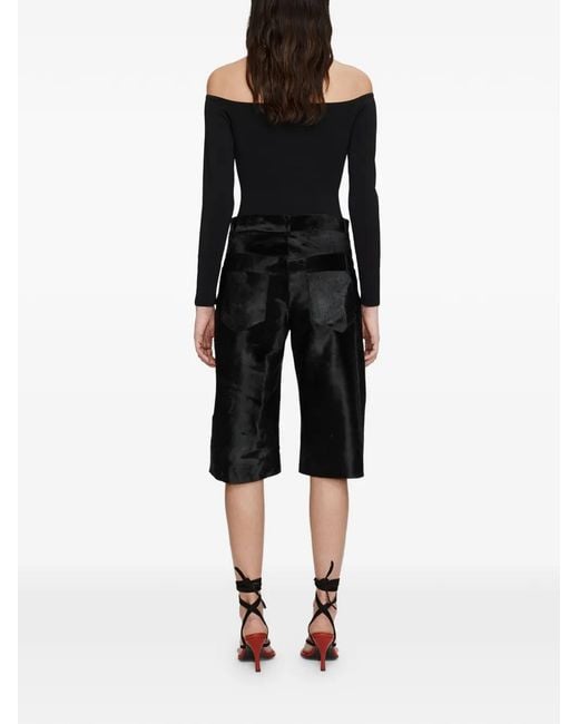 Christopher Esber Black Odessa Long-Sleeve Top