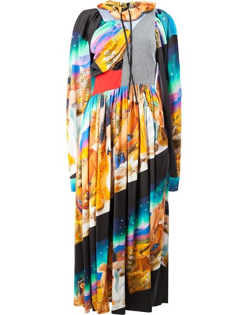 AALTO Multicolor Printed Dress