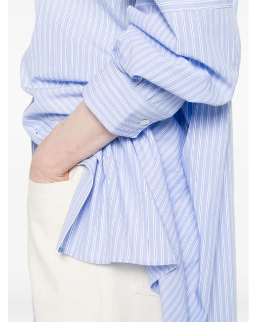 Bellerose White Striped Shirt