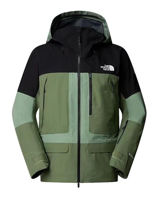 The North Face Summit Verbier Zip-Pocket Jacket in Green for Men