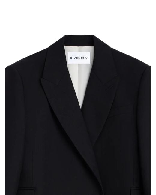 Givenchy Wollen Jas in het Black