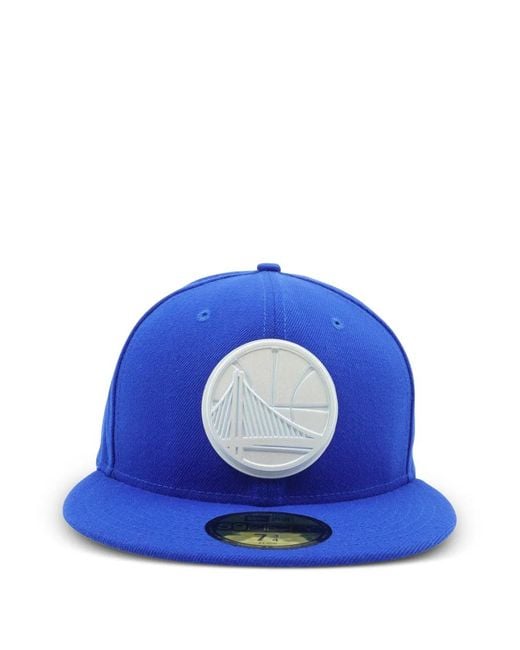 KTZ Blue 59Fifty Golden State Warriors Cap for men