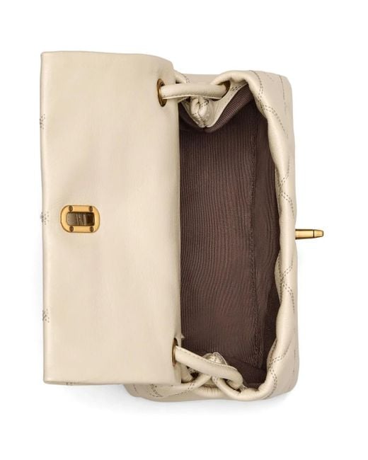 Marc Jacobs ザ ミニ キルテッド デュアル ショルダーバッグ White