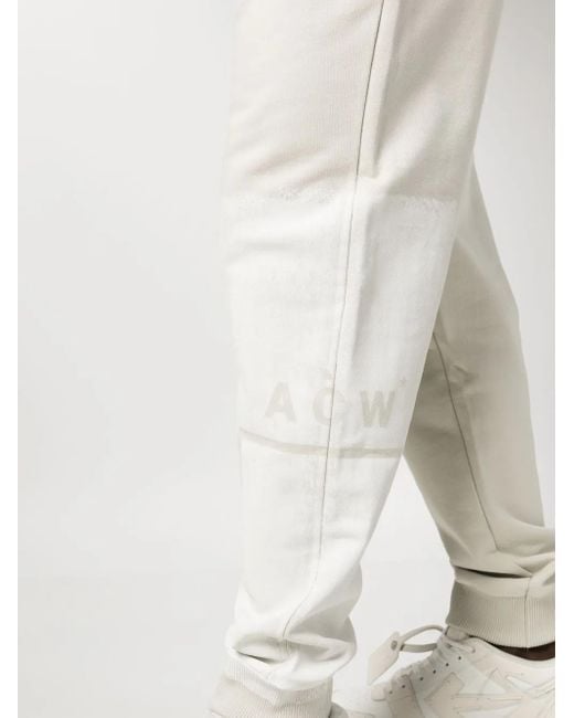 A_COLD_WALL* Natural Brushstroke Tapered Track Pants for men