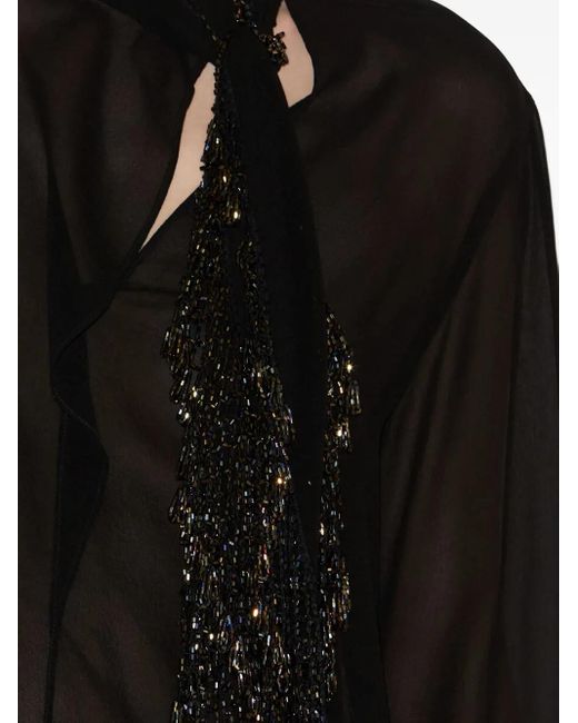 Isabel Marant Black Elaura Blouse