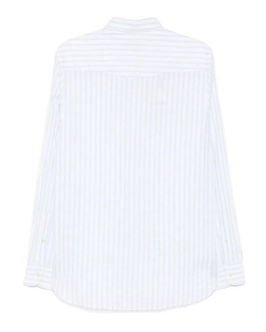 Officine Generale White Giacomo Shirt for men
