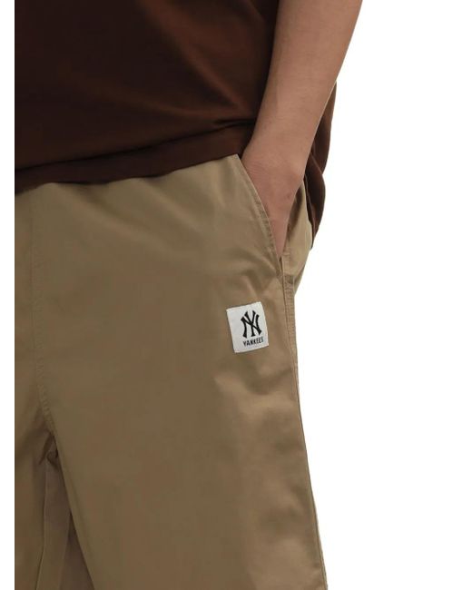 KTZ Natural Logo-Patch Shorts for men