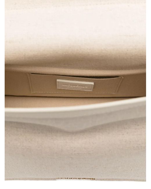 Jacquemus Natural The Rond Carré Clutch
