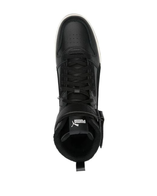 PUMA Black Rebound Sneakers