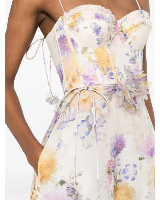 Midi Dresses Zimmermann de color White