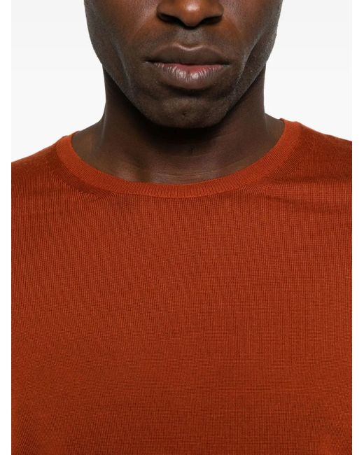 Jersey De Lana Saint Laurent de hombre de color Orange