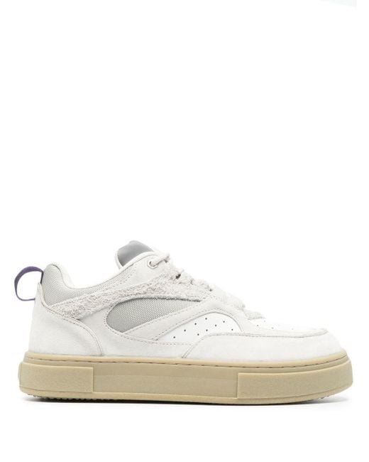 Eytys Suede Sidney Smog Lowtop Sneakers in White for Men Lyst