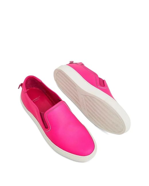 Givenchy Pink Round Toe Slip-On Sneakers