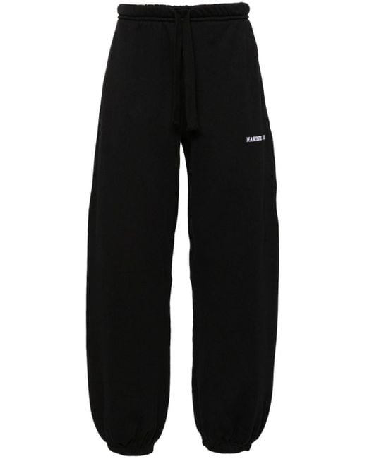Pantalon de jogging en coton biologique MARINE SERRE en coloris Black
