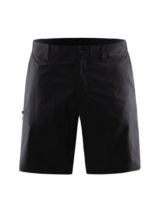 Sail Racing Black Shore Technical Logo-Print Shorts for men