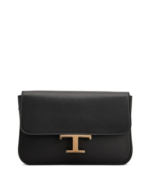 Tod's Black Mini-Tasche Aus Leder