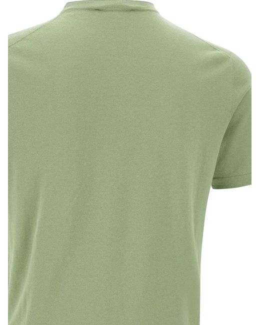 Kangra Green Short-Sleeve Crew-Neck T-Shirt for men