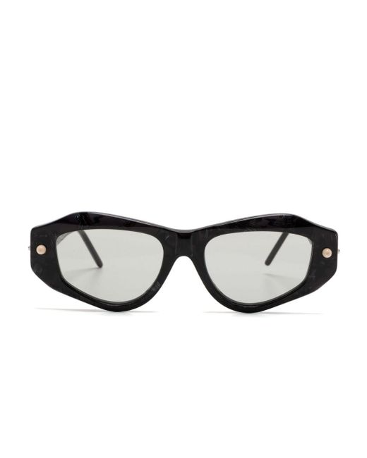Kuboraum Black P15 Geometric-frame Sunglasses