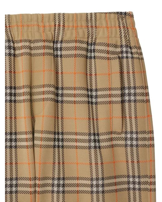 Burberry Natural Check Jersey Shorts for men