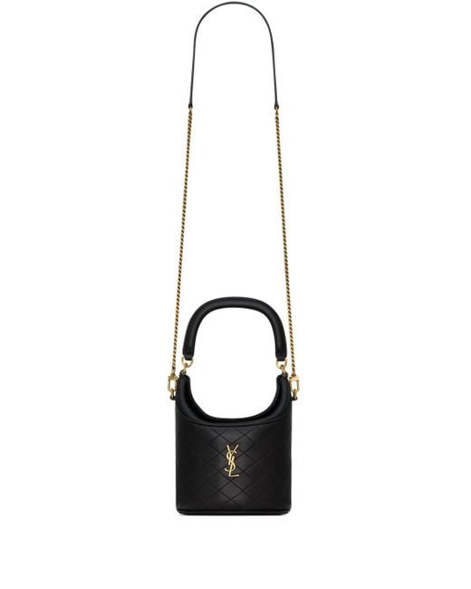 Saint Laurent Black Mini Gaby Beuteltasche