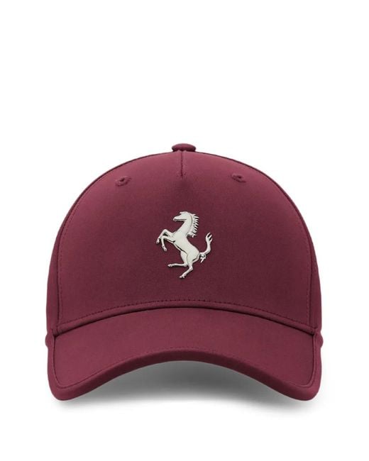 Ferrari Baseballkappe Mit Logo-Schild in Purple für Herren