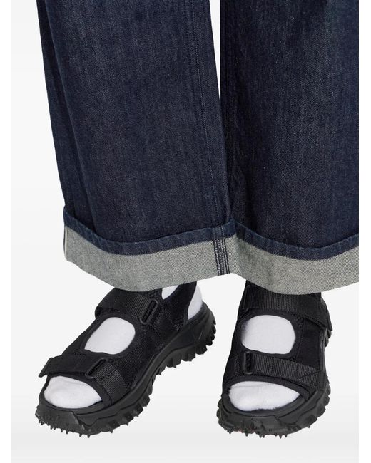 Moncler Black Sandales Trailgrip Vela