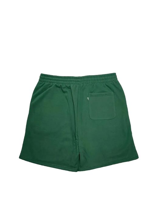 Sinclair Green Drawstring Sweat Shorts for men